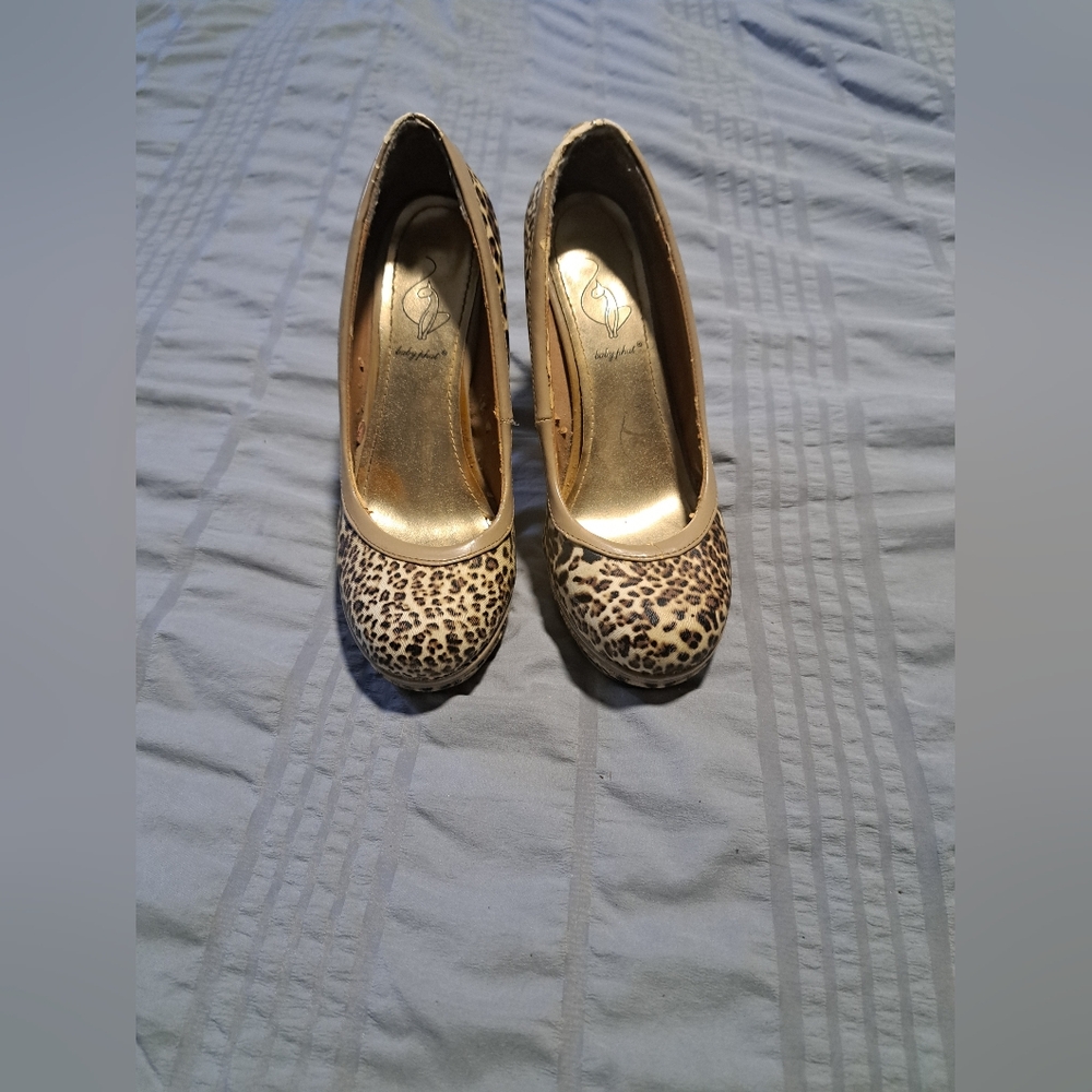 Baby Phat Leopard Print Heels